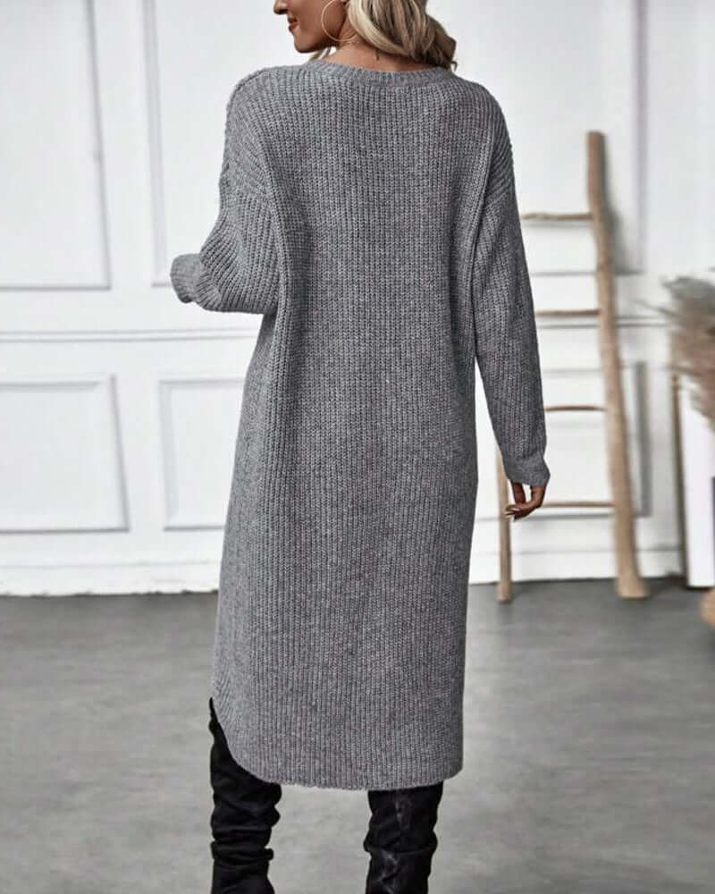Comfortable Cotton Knee Length Dress