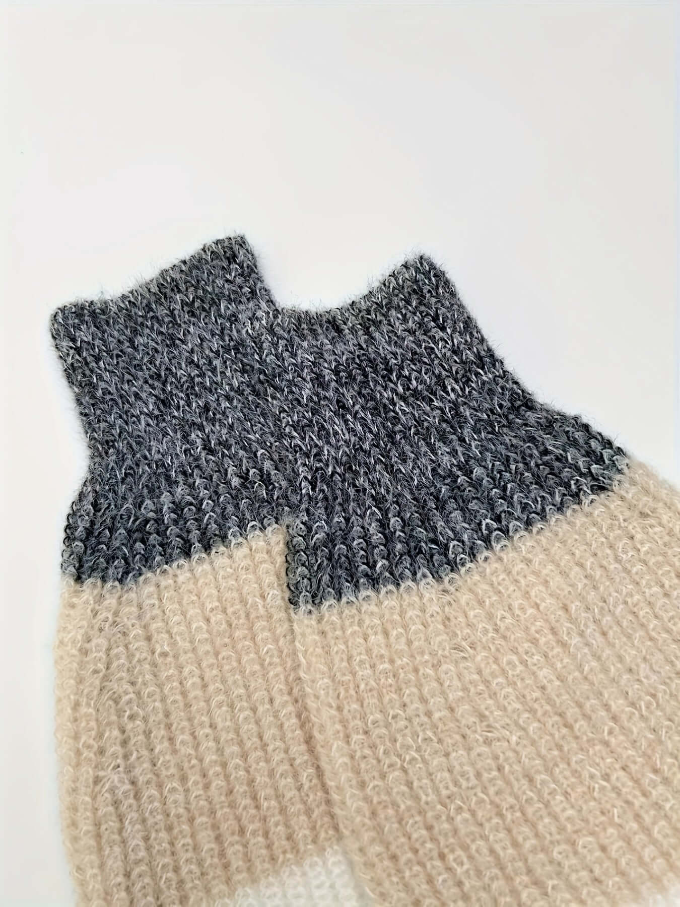 Ladies' Colorful Cable Knit Sweater Dress