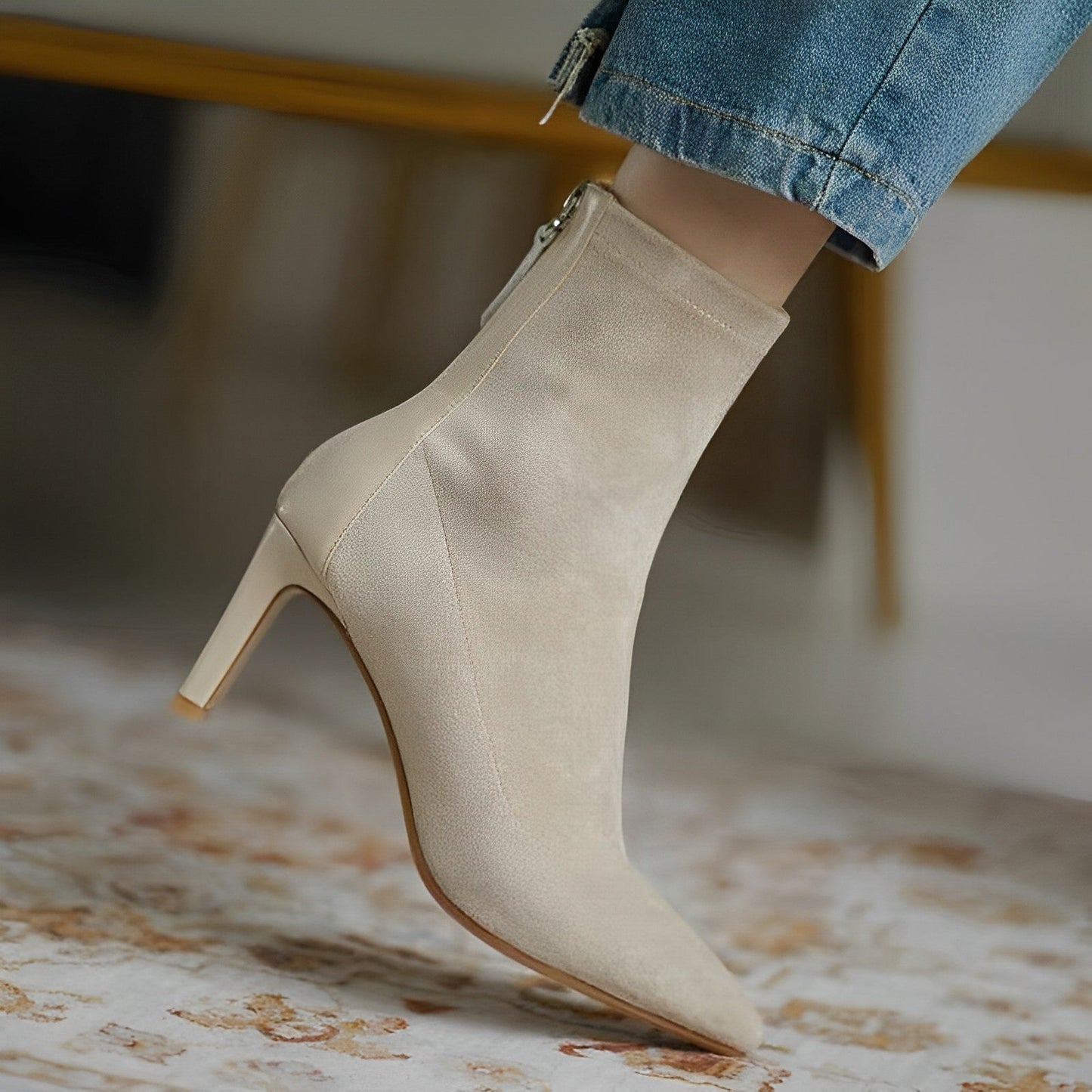 Tania | Chic High Heel Booties