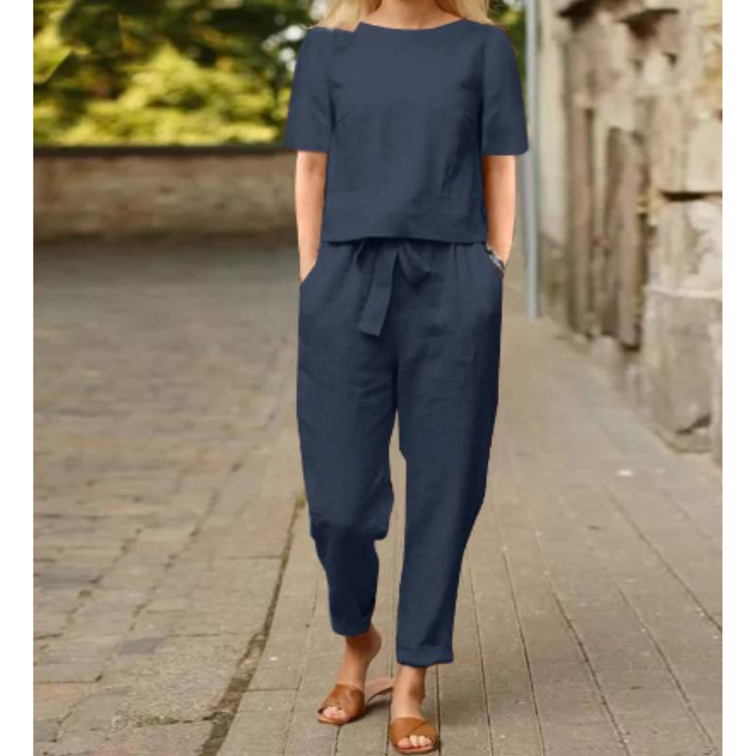 Ladies' Casual Two Piece Outfit - Luxivelle