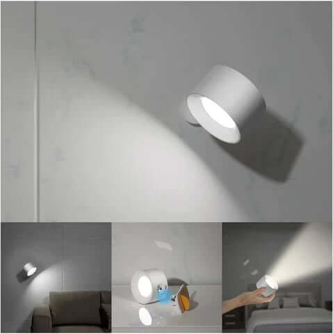 Wireless LED Light with Adjustable Rotation