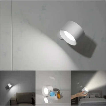 Wireless LED Light with Adjustable Rotation