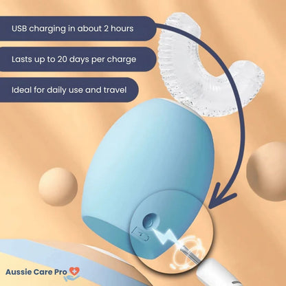 Fun Kids Electric Toothbrush – Soft Bristle Cleaner
