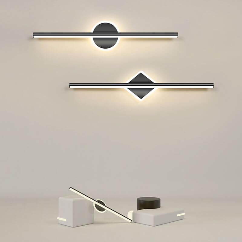 Contemporary LED Sconce Light, Round or Square Shape