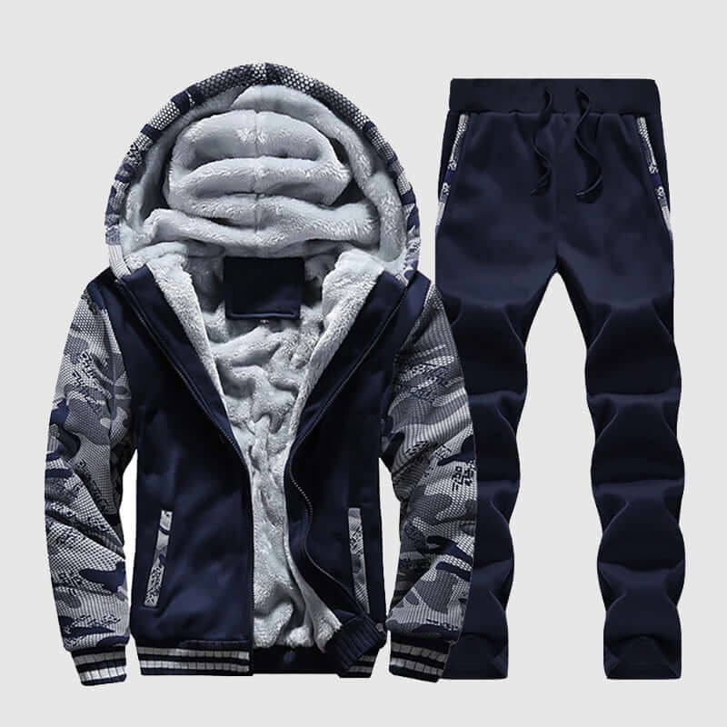 Cozy Men's Athletic Sweat Suit Set - Luxivelle