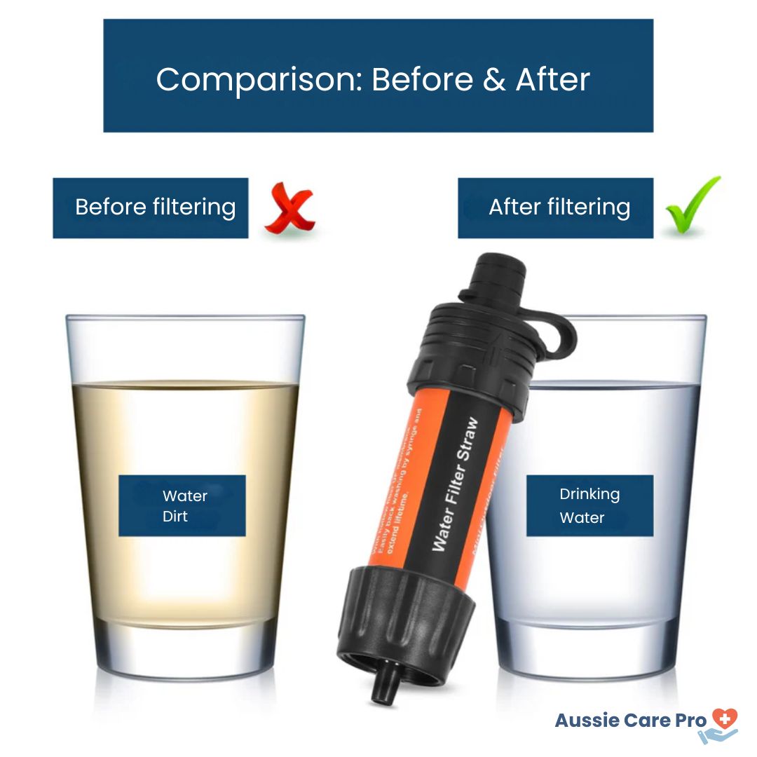 Compact Purified Water Straw – Safe Drink On The Go