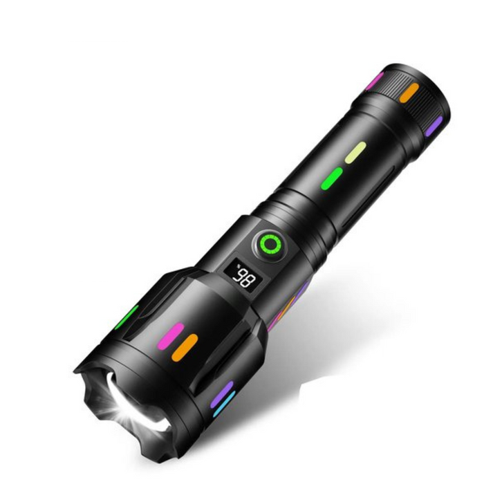High-Power Rechargeable LED Torch 9000 Lumens - Luxivelle