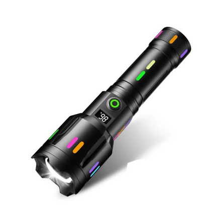 High-Power Rechargeable LED Torch 9000 Lumens - Luxivelle