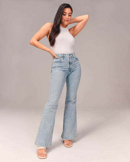 Comfortable Women's Classic Straight Jeans