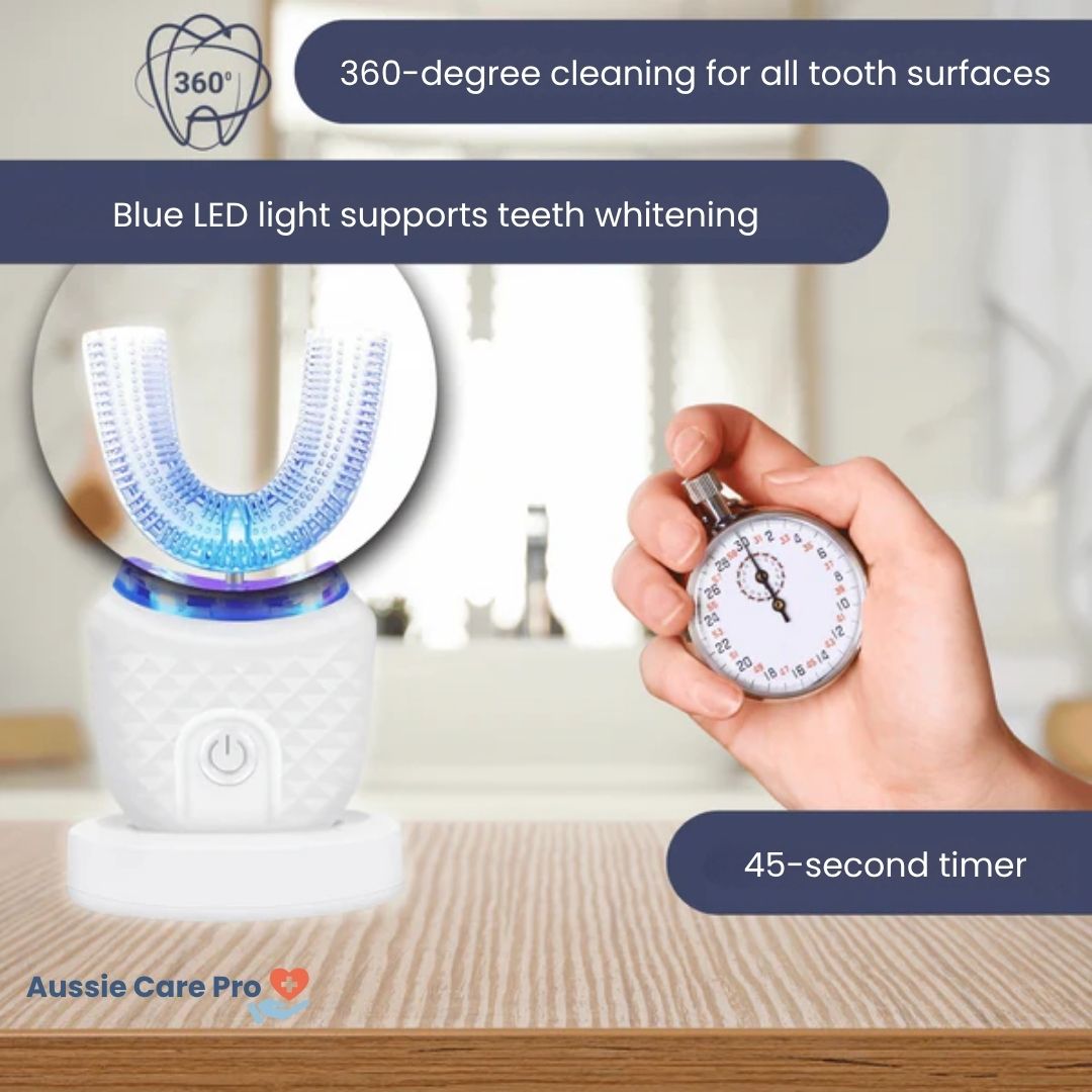 Advanced Electric Toothbrush with Deep Cleaning Power