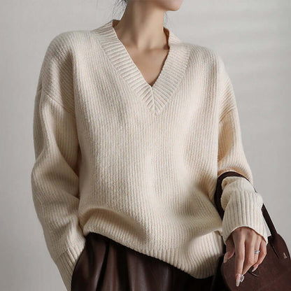 Ladies' Big Fit Crew Neck Sweater