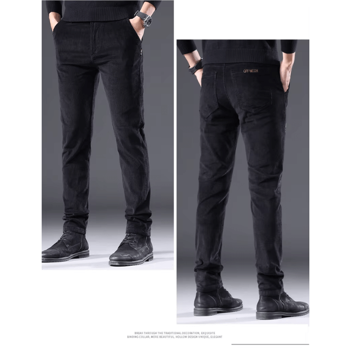 Warm Insulated Corduroy Snow Pants