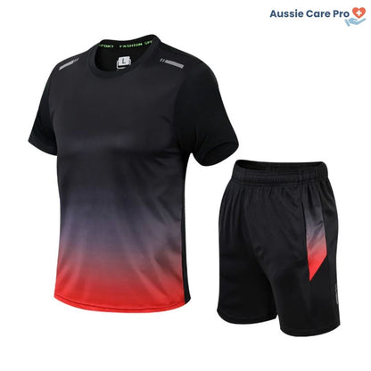 Moisture-Wicking Athletic 2-Piece Sports Set