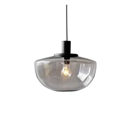 Round Clear Hanging Light