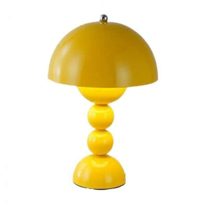 Compact Glass Flower Desk Light Lamp