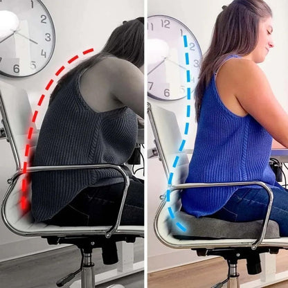 Ergonomic Gel Comfort Seat Cushion for Back Support