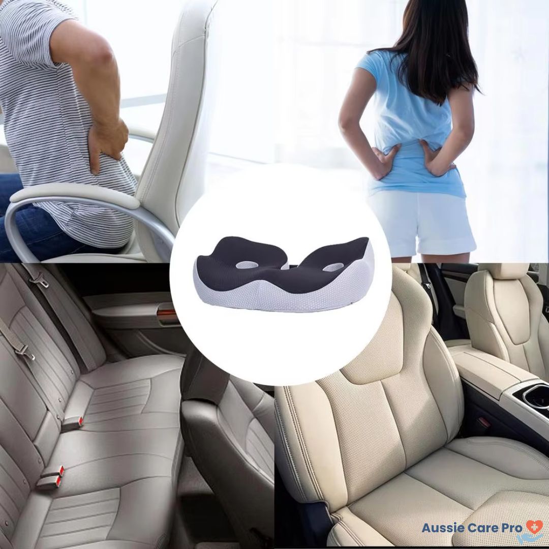 Ergonomic Gel Comfort Seat Cushion for Back Support