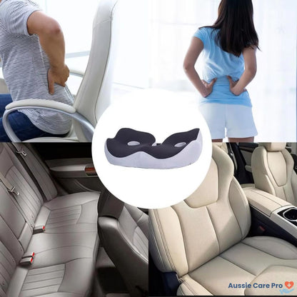 Ergonomic Gel Comfort Seat Cushion for Back Support