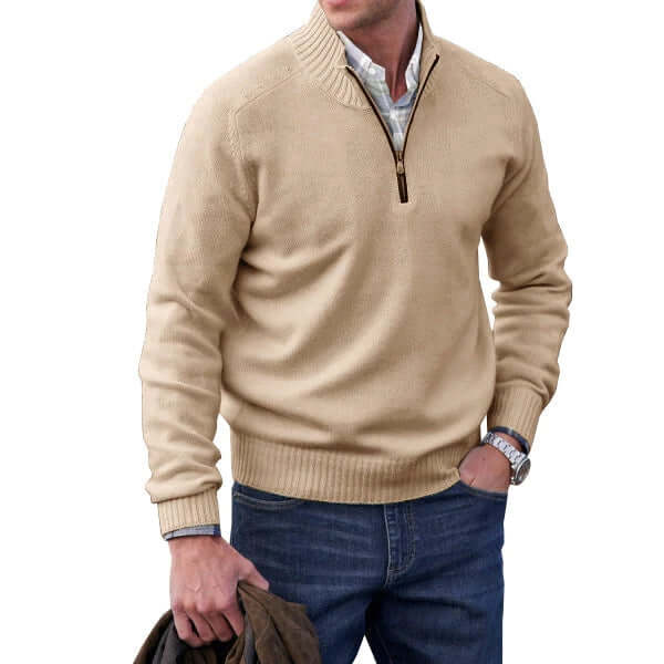 Luxury Soft Zip Up Sweater