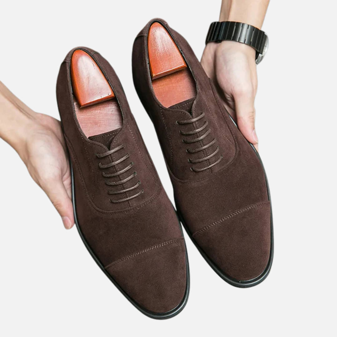 Lachlan | Men’s Suede Oxford Shoes