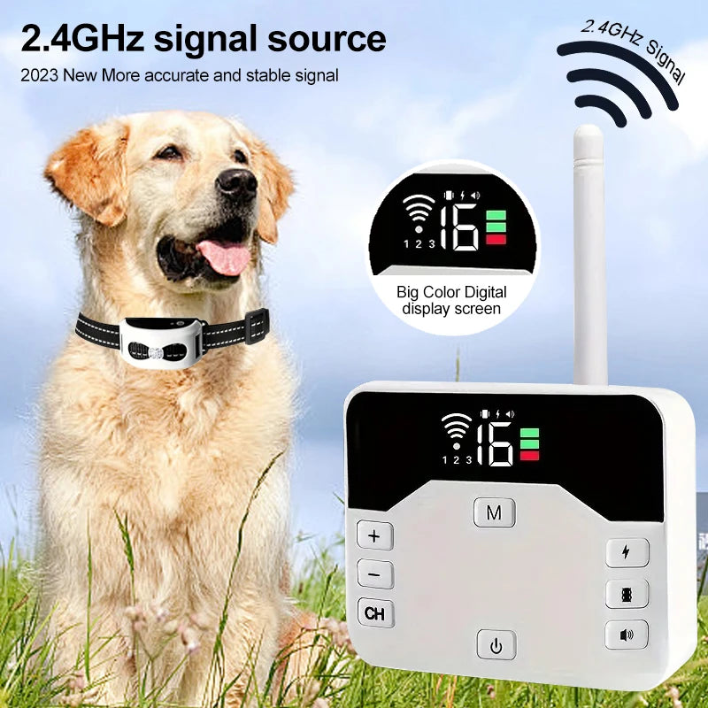 Portable Dog Training Collar & Fence System