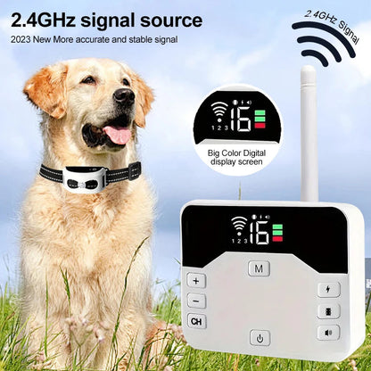 Portable Dog Training Collar & Fence System