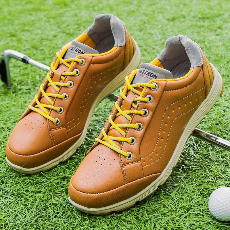 Men's Spike Golf Shoes with Sporty Style