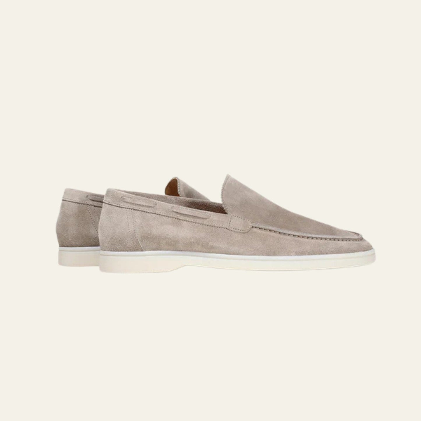 Comfortable Slip-On Leather Driving Moccasins For Men