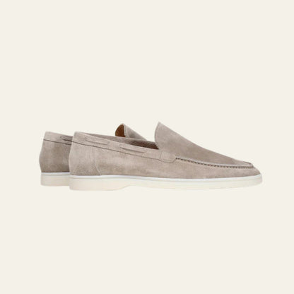 Comfortable Slip-On Leather Driving Moccasins For Men