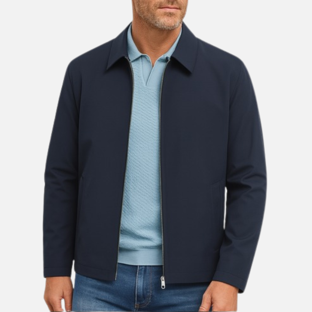 Men's Dress Bomber Jacket