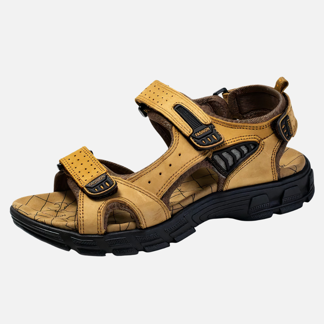Men’s Orthopedic Open Sandals with Adjustable Support Straps