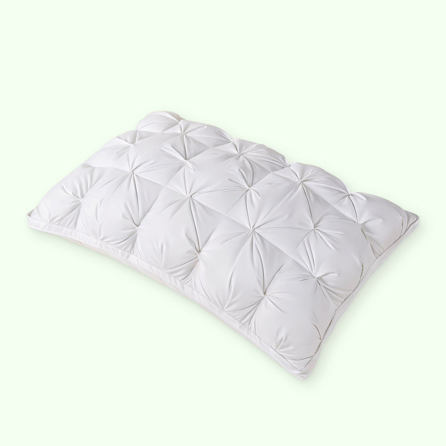 Plush Down Pillow for Side and Back Sleepers