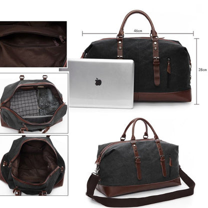 Tough 50L Water-Resistant Travel Duffel Bag