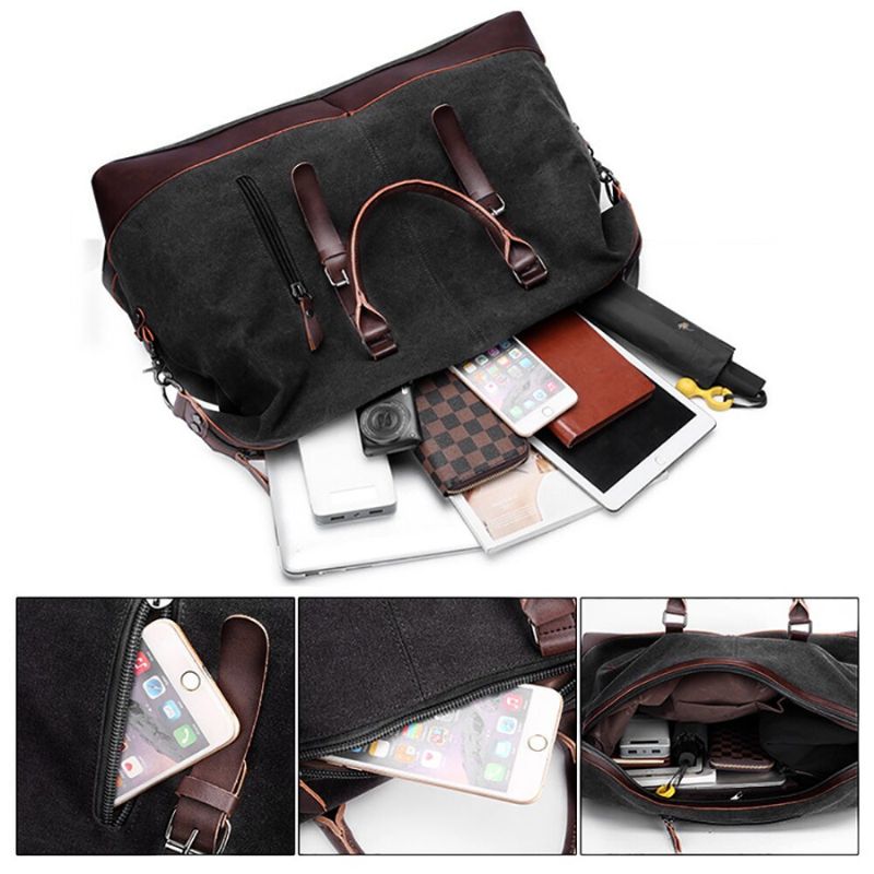 Tough 50L Water-Resistant Travel Duffel Bag