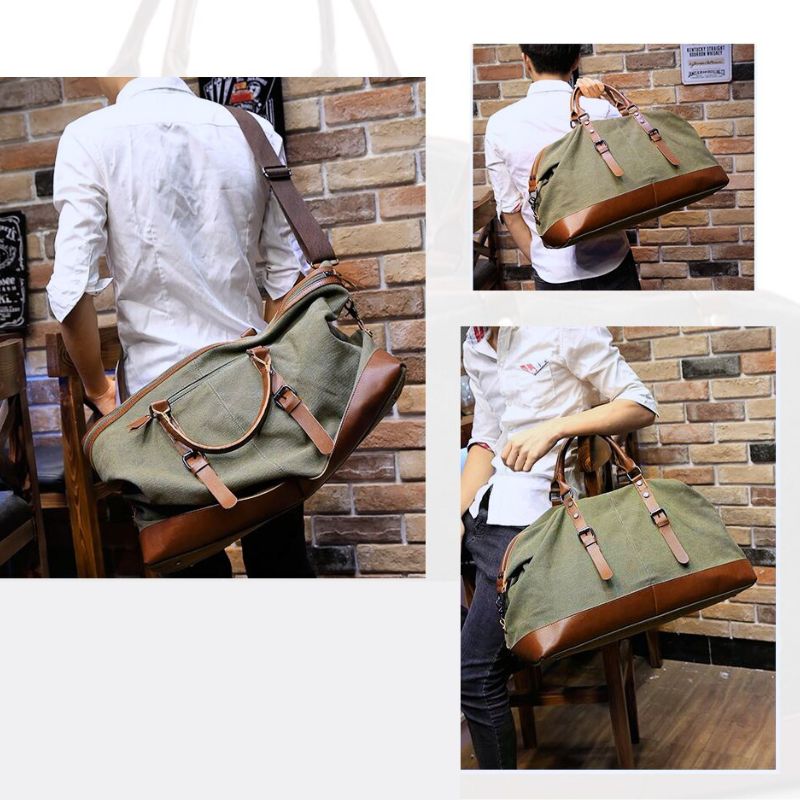 Tough 50L Water-Resistant Travel Duffel Bag