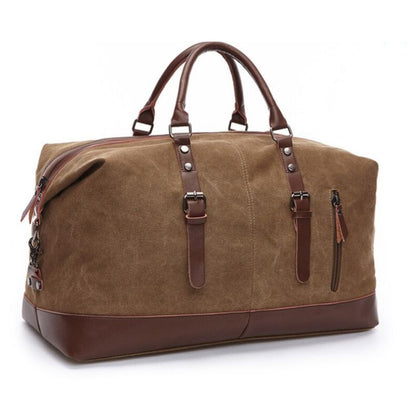 Tough 50L Water-Resistant Travel Duffel Bag