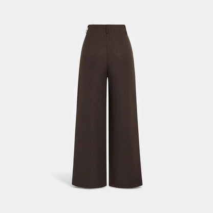 Ladies' Floral Flowy Wide Leg Pants