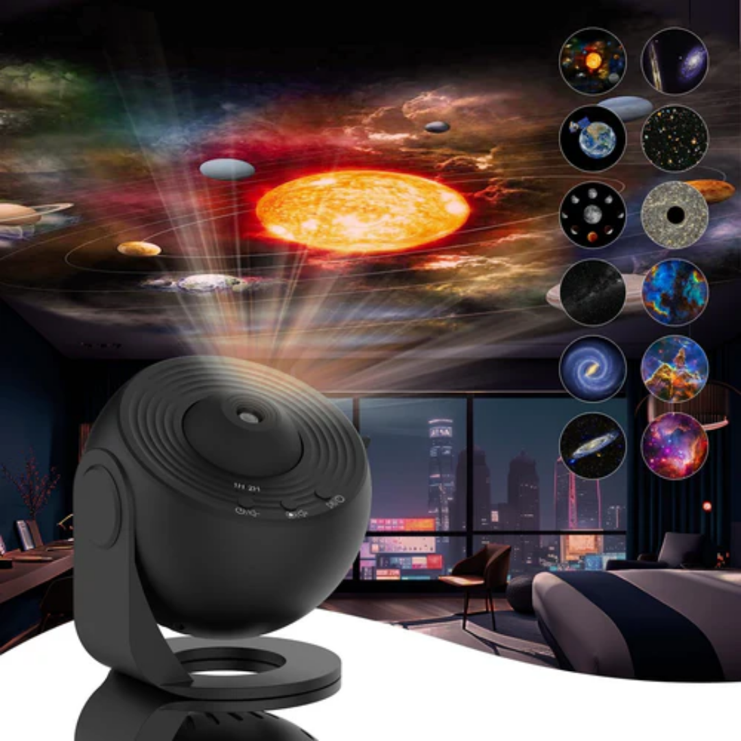 Cosmic Night Sky Galaxy Projector - Room Filling Starlight - Luxivelle
