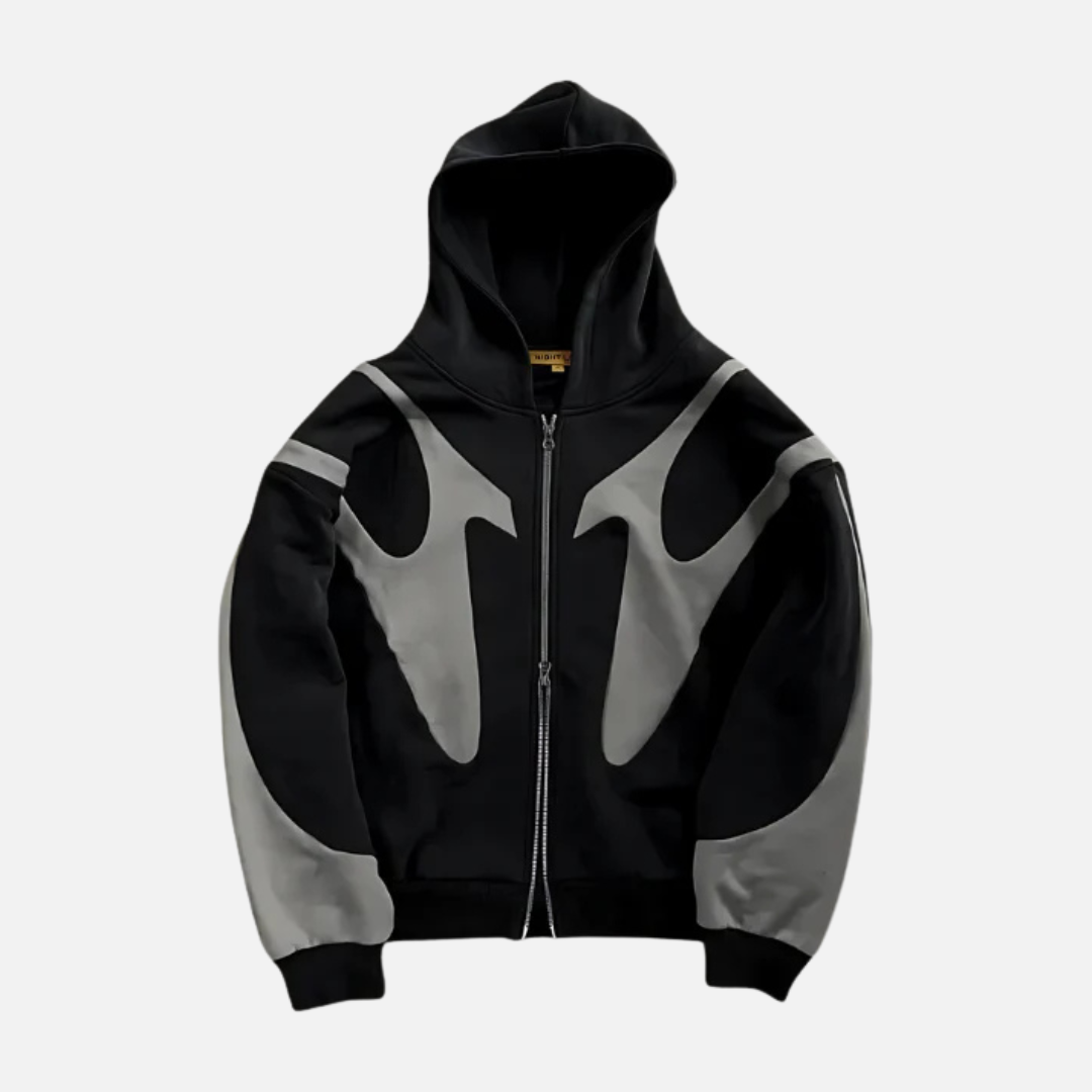 Caleb | Men's Graphic Zip Up Hoodie Streetwear