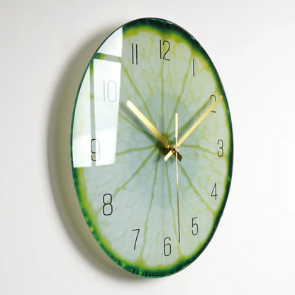 Big Clear Wall Clock - Simple Modern Home Decor