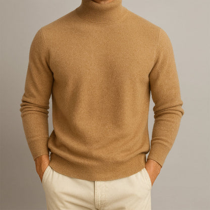Classic Fit Men's Turtleneck Sweater