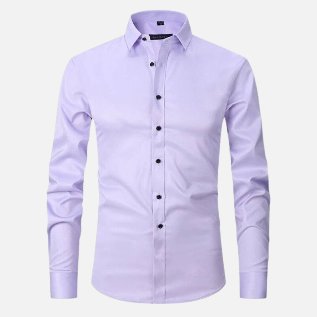 Men's Smart Slim-Fit Dress Shirt