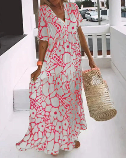 Elegant Loose Fit Sundress