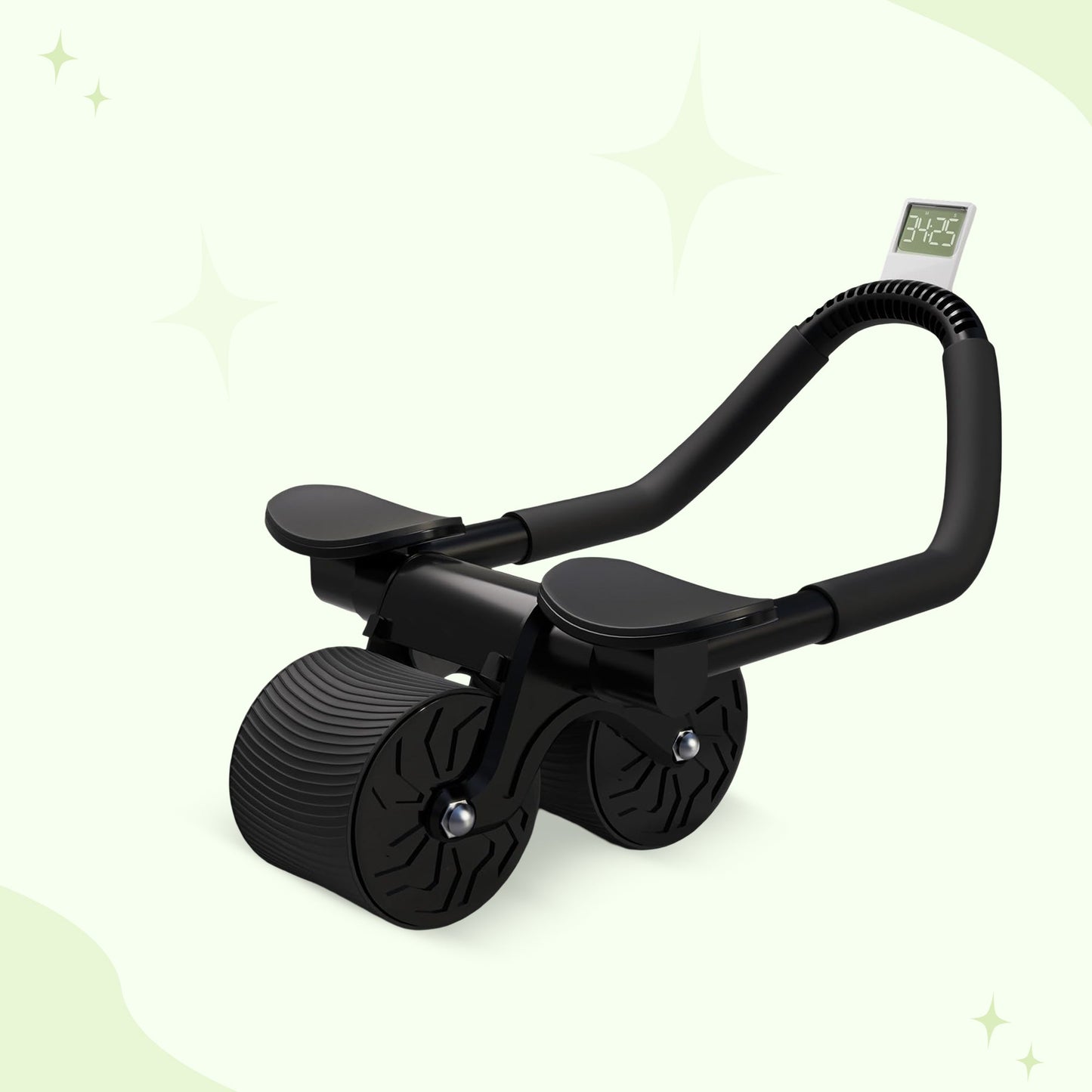 Advanced Core Workout Roller with Extra Support Timer