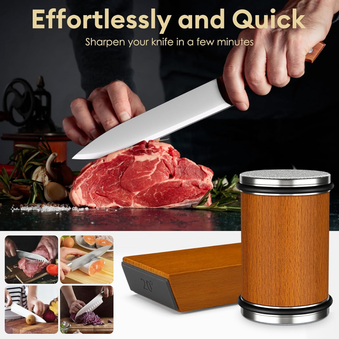 Easy Use Diamond Sharpener for Dull Knives