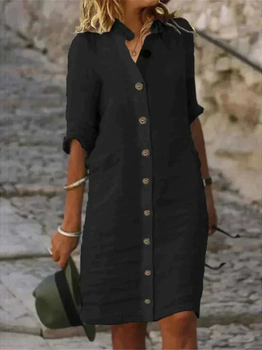 Sophie | Summer Linen Dress for Women 4
