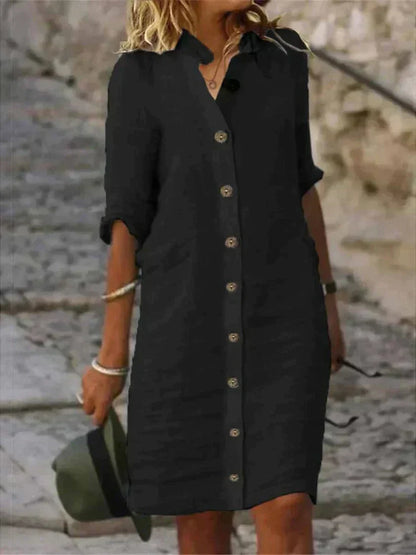 Sophie | Summer Linen Dress for Women 4