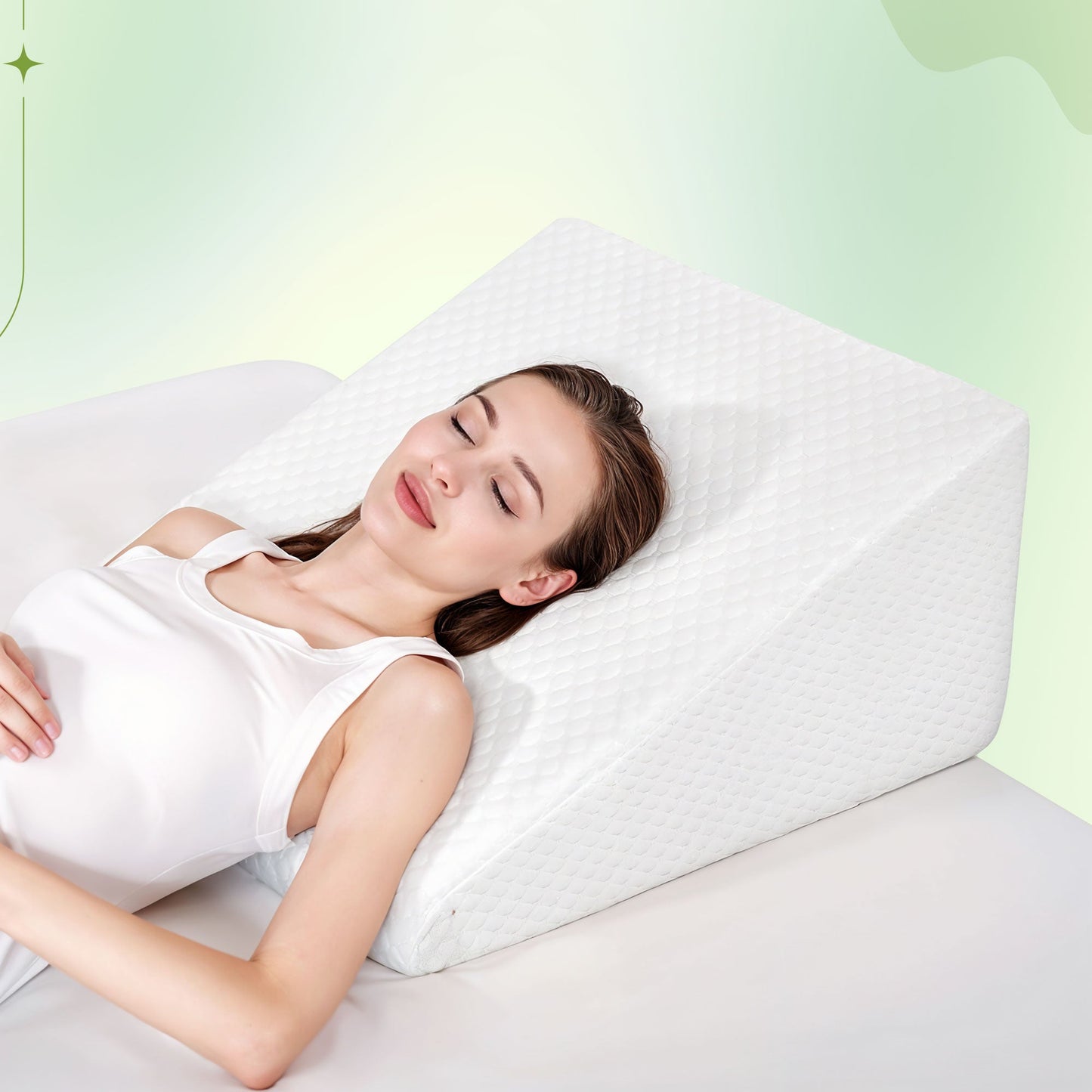 Contour Support Pillow for Back Relief