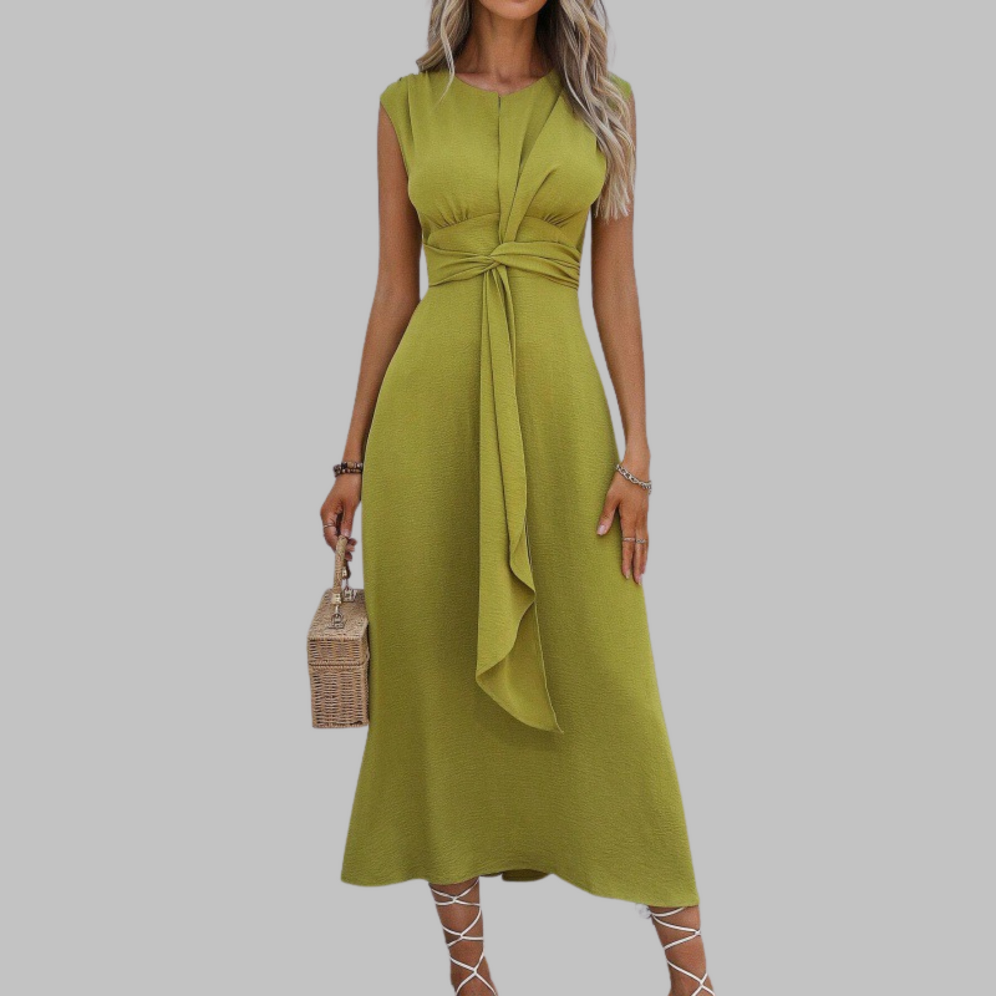 Stylish Summer V Neck Maxi Dress