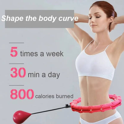 Adjustable Weight Loss Exercise Hoop